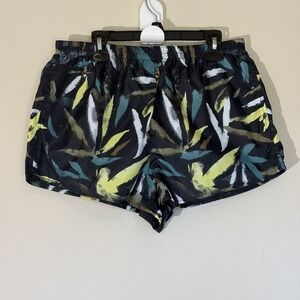 Volcom‎ 100% Polyester Tropical Palm Mesh Lined Water Swim Pool Shorts Small 4-6